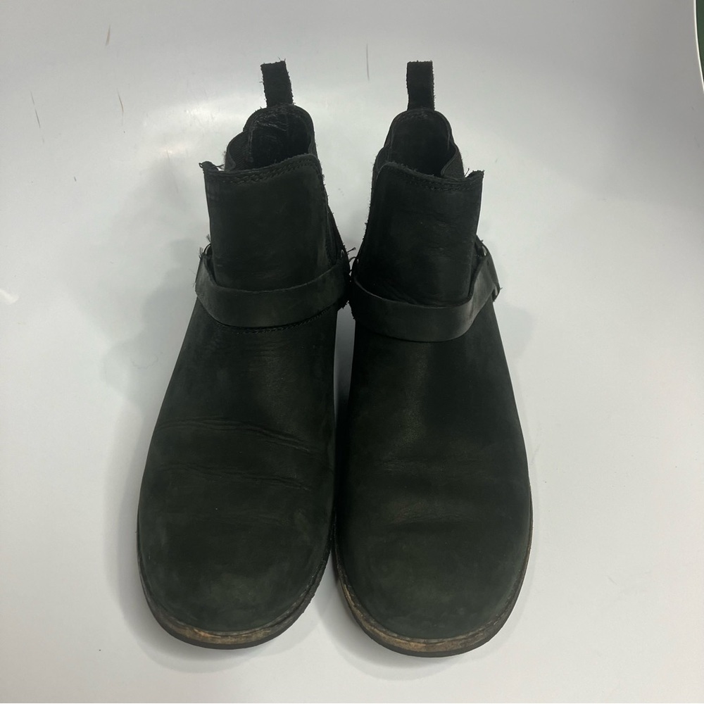 Teva De La Vina dos‎ leather ankle boots black size 6.5 - Picture 3 of 10